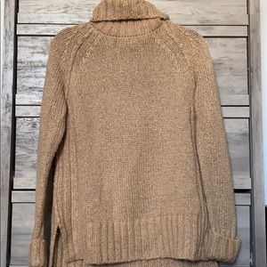 Kaisely Wool Blend Turtleneck Sweater
